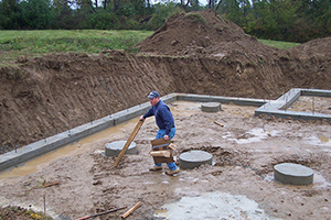 Completed Footings - Foundation Base